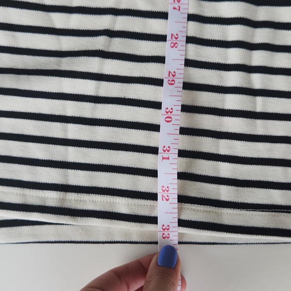 Anthropologie Maeve Ribbons and Stripes Dress Small Petite - Picture 4 of 7